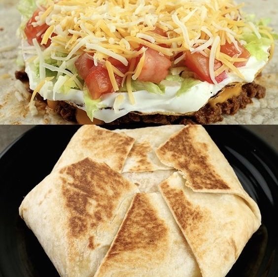 Homemade Crunch Wrap Supreme