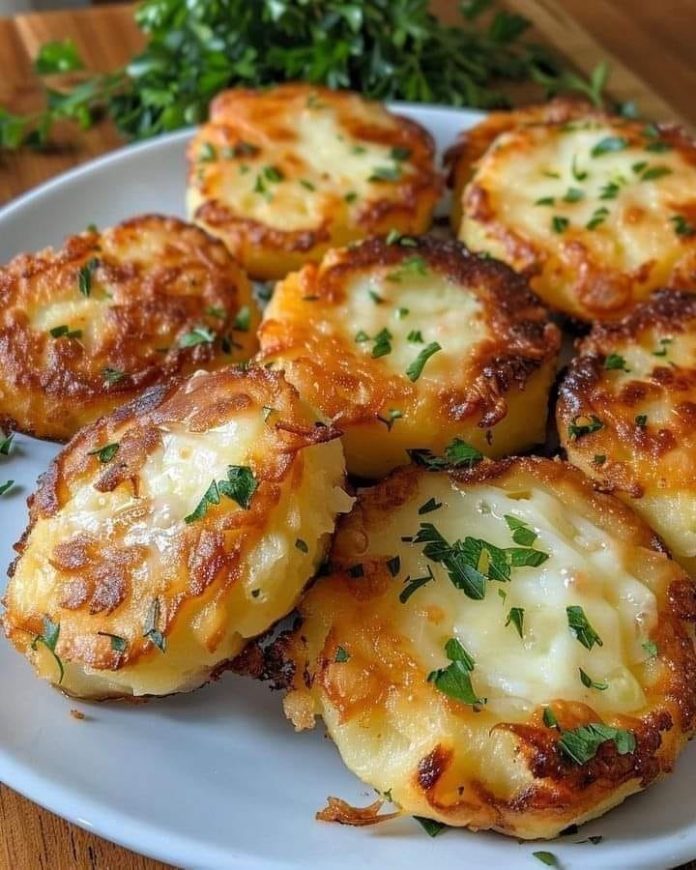 Cheesy Baked Potato Rounds