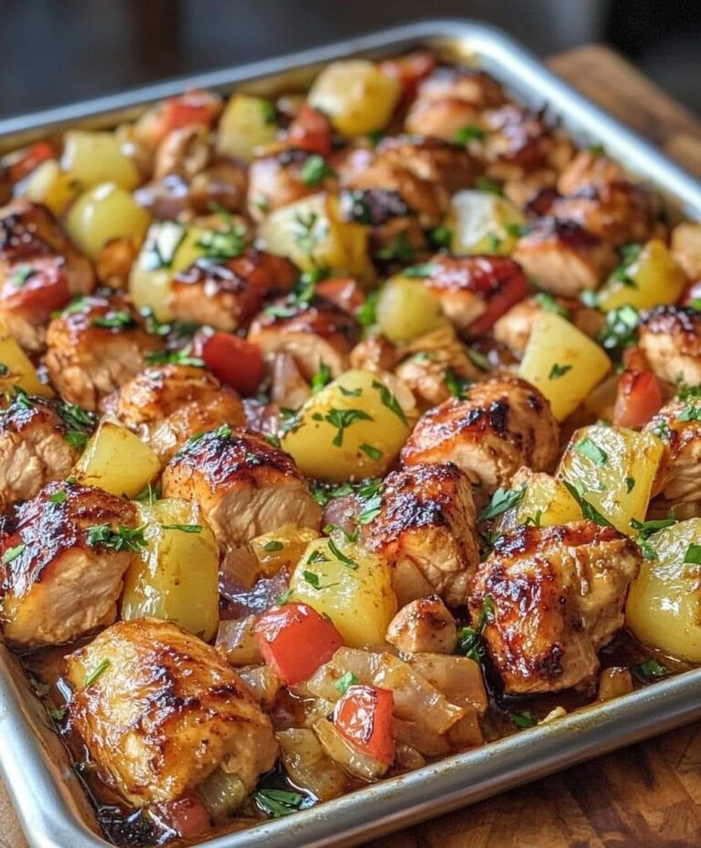 ‼️Hawaiian Chicken Sheet Pan‼️