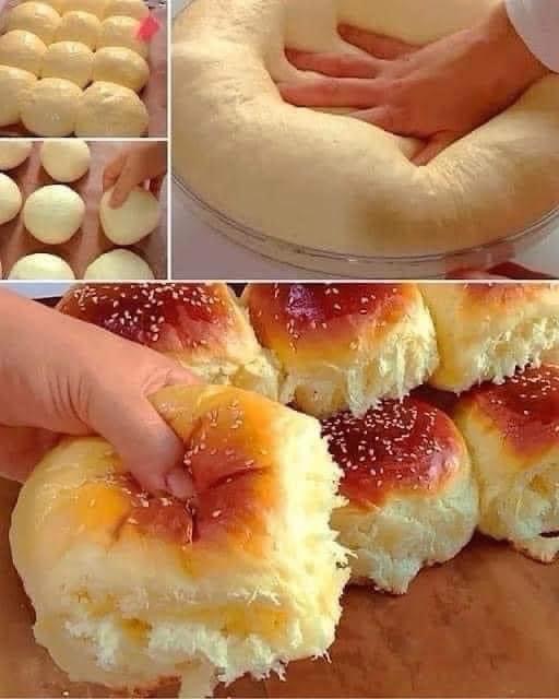 Milk Brioche Rolls