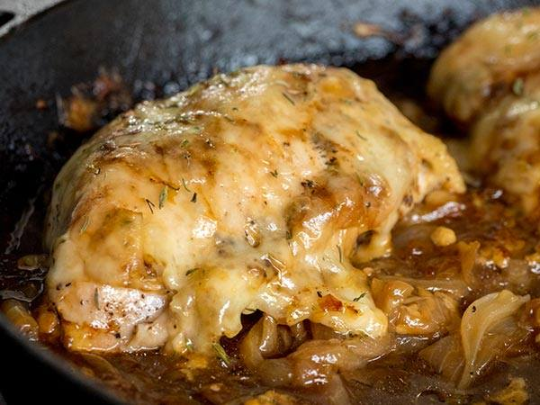 French Onion Chicken Skillet