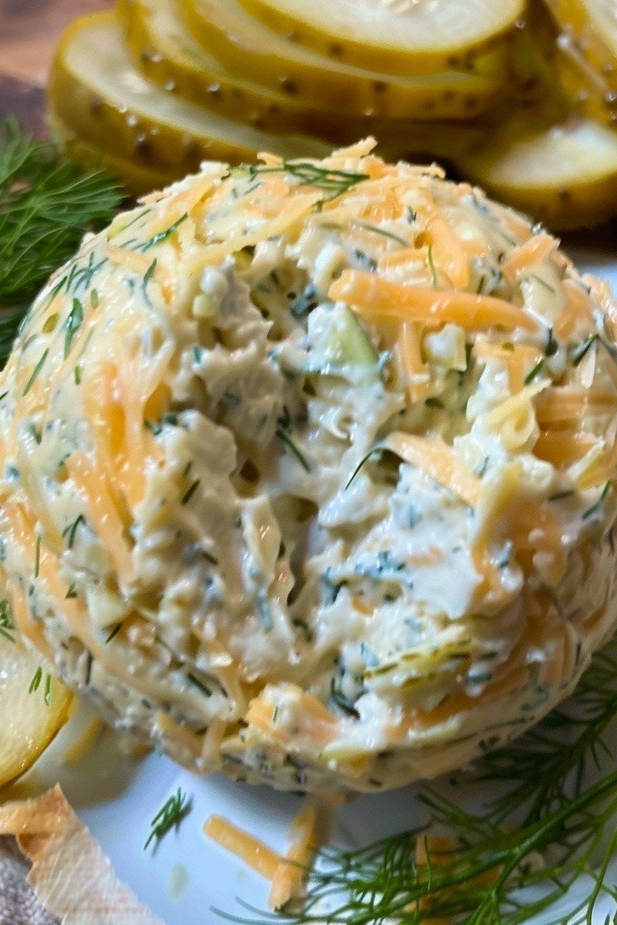 Dill Pickle Cheese Ball