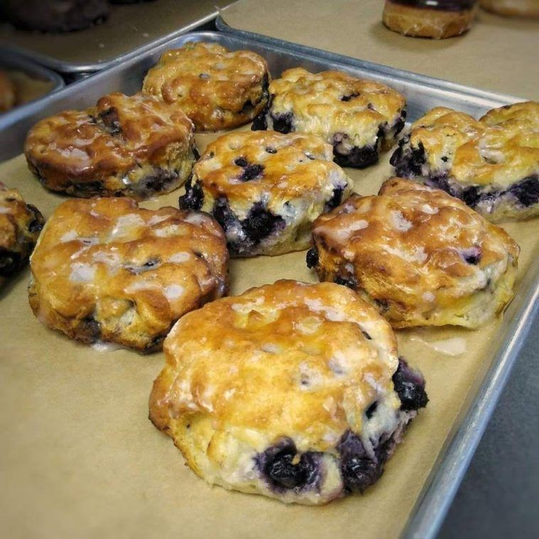 Blueberry Biscuits