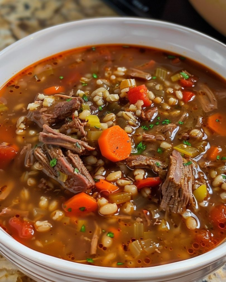 Beef & Barley Soup Crock Pot Recipe: Perfect Comfort for Cold Days