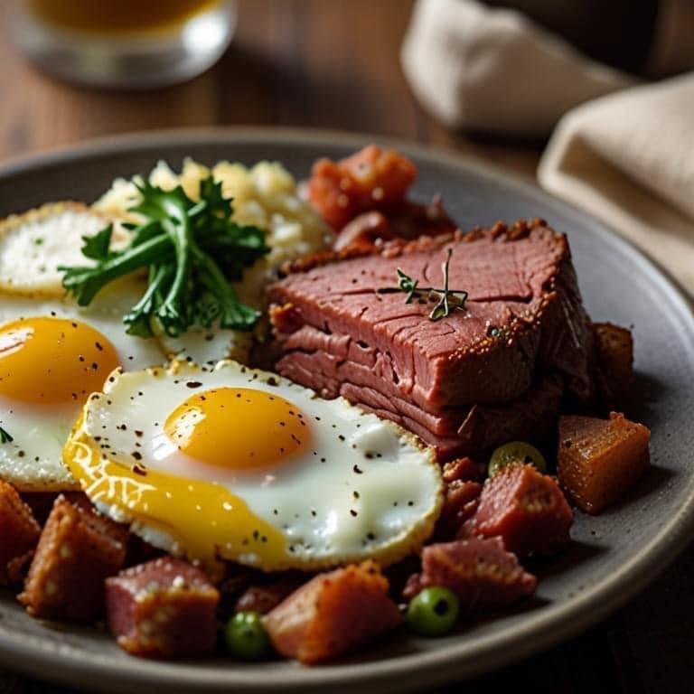 Would you eat this Classic Corned Beef Hash with Crispy Potatoes ??