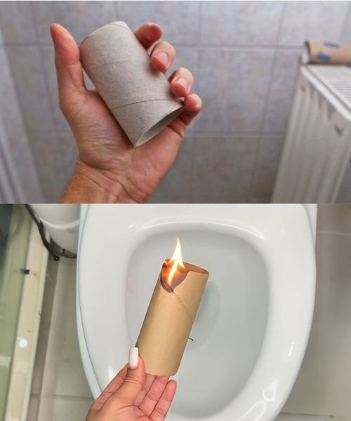 Because many have started to burn the toilet paper roll in the bathroom.