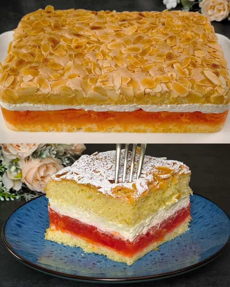 Apricot and Cream Cake Recipe