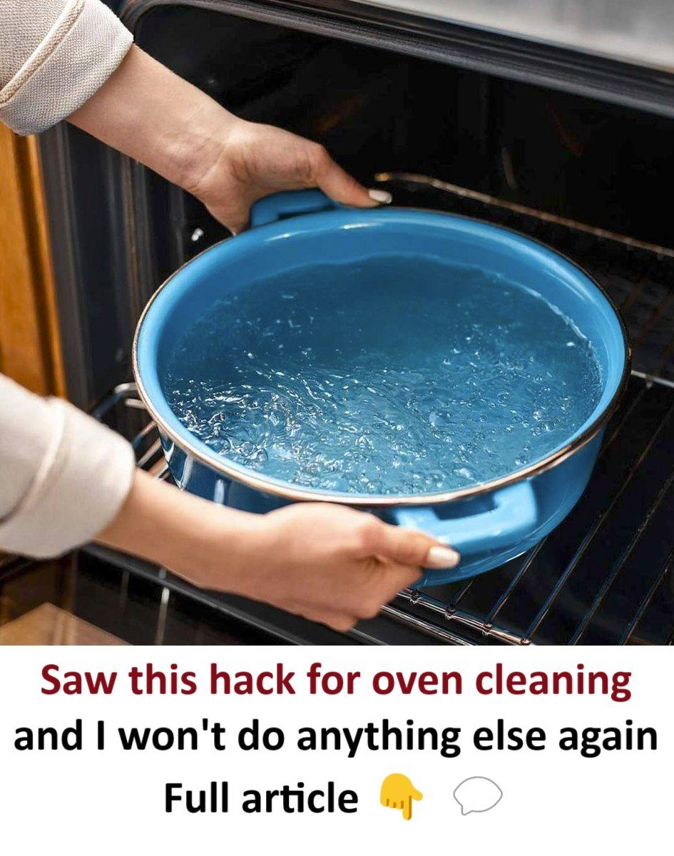 Saw this hack for oven cleaning and I won’t do anything else again