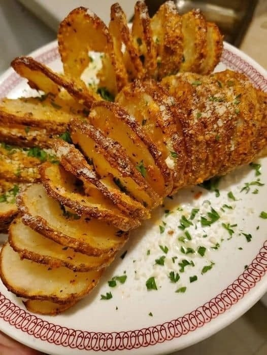 Crispy Spiral Potatoes