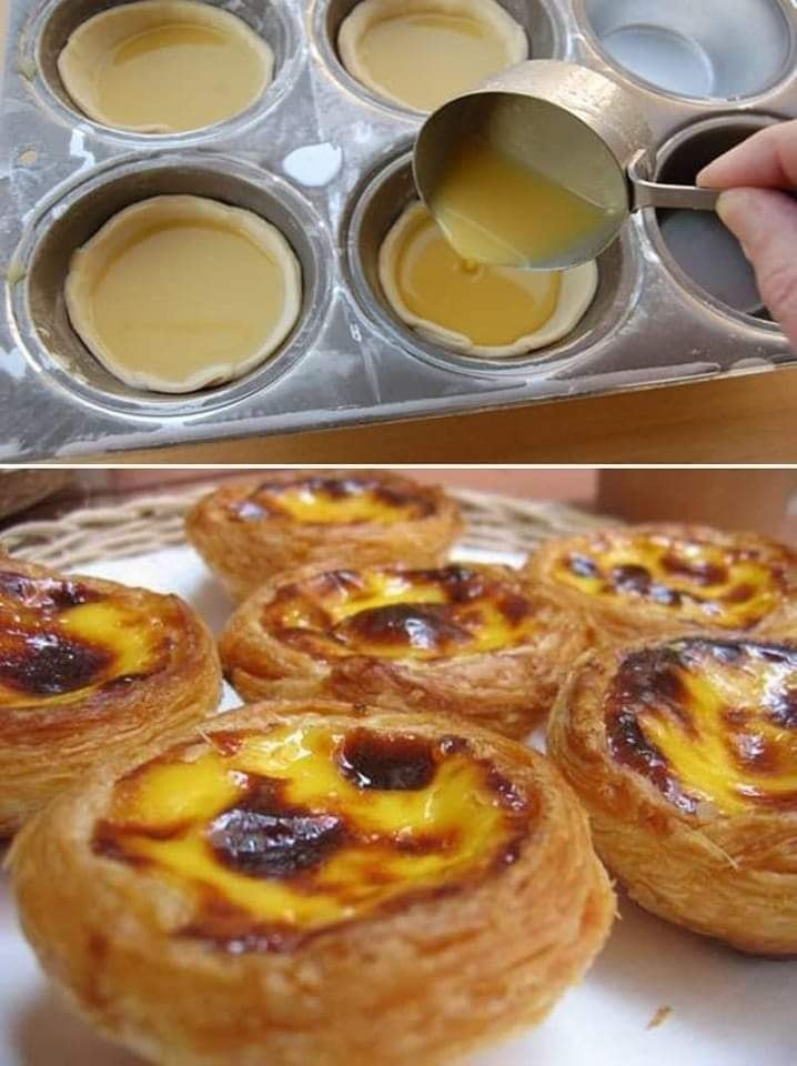 Pastéis de nata (Portuguese pie)