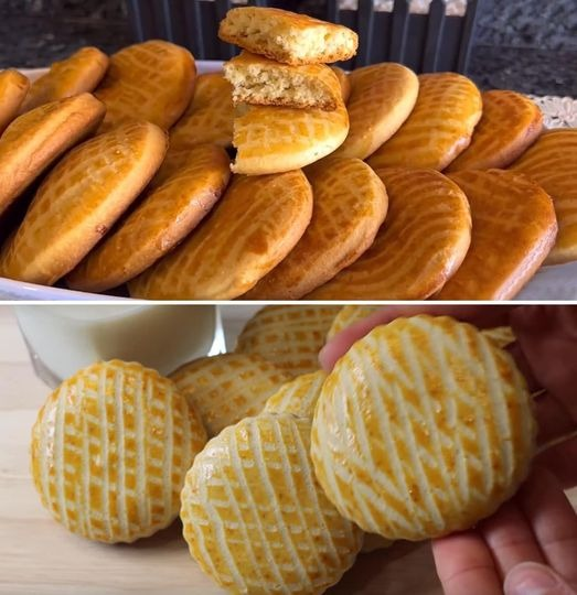 How to prepare orange biscuits without eggs or butter