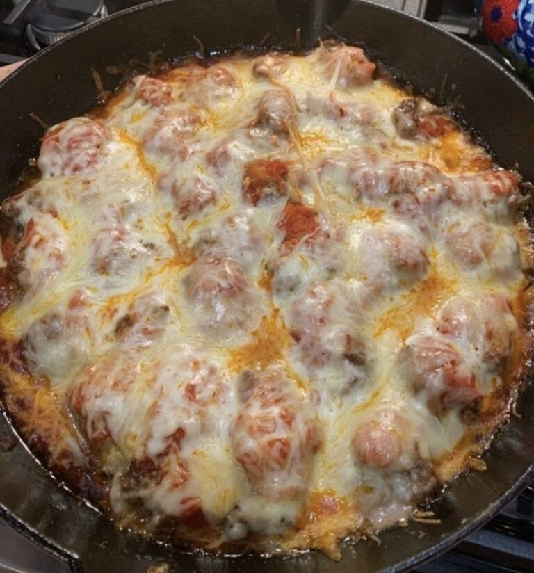 DUMP & BAKE MEATBALL CASSEROLE