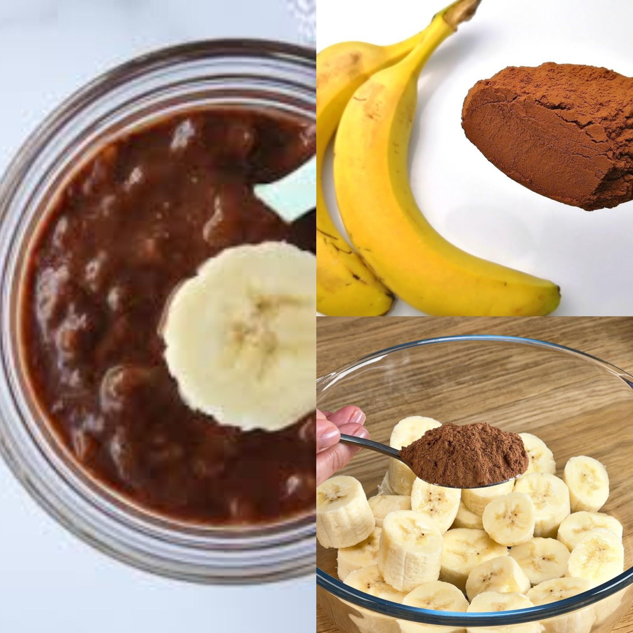 Banana and Cocoa Dessert: Delicious, Flourless, and Sugar-Free!