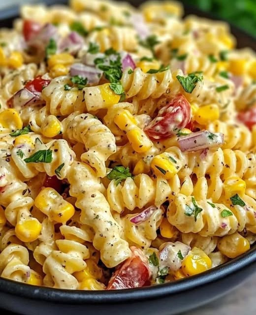 Mexican Street Corn Pasta Salad