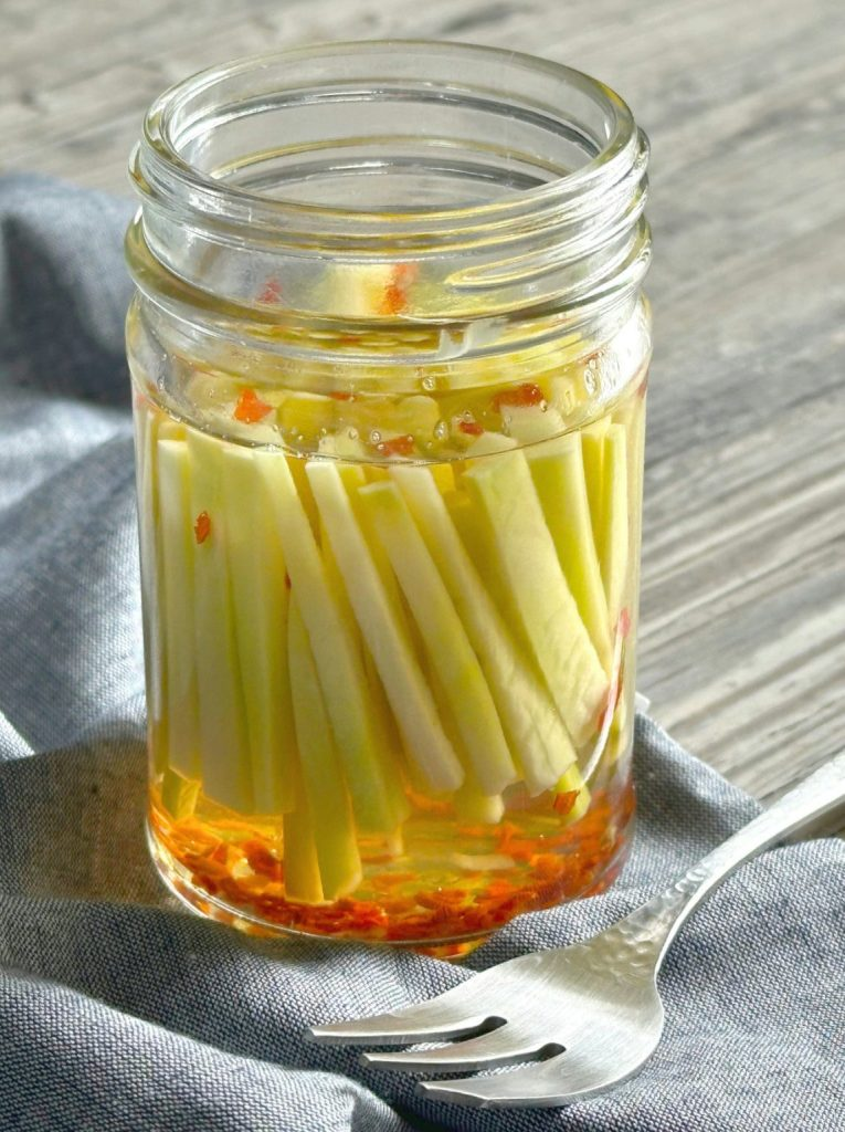 Pickled Broccoli Stems