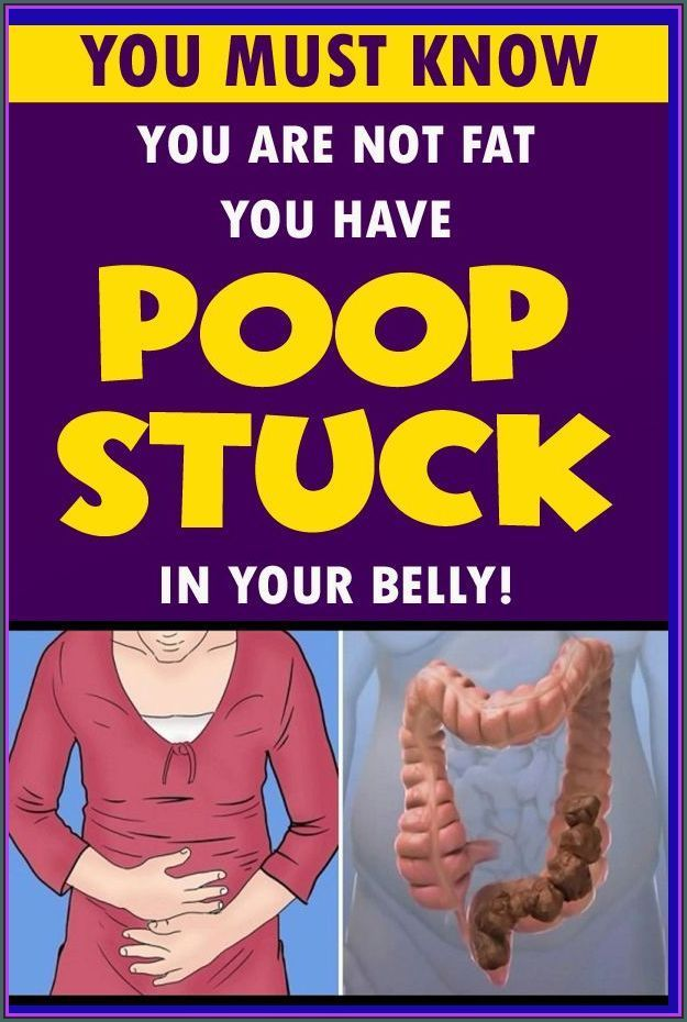 You Are NOT Fat! You Only Have ‘Poop’ Stuck In Your Belly!