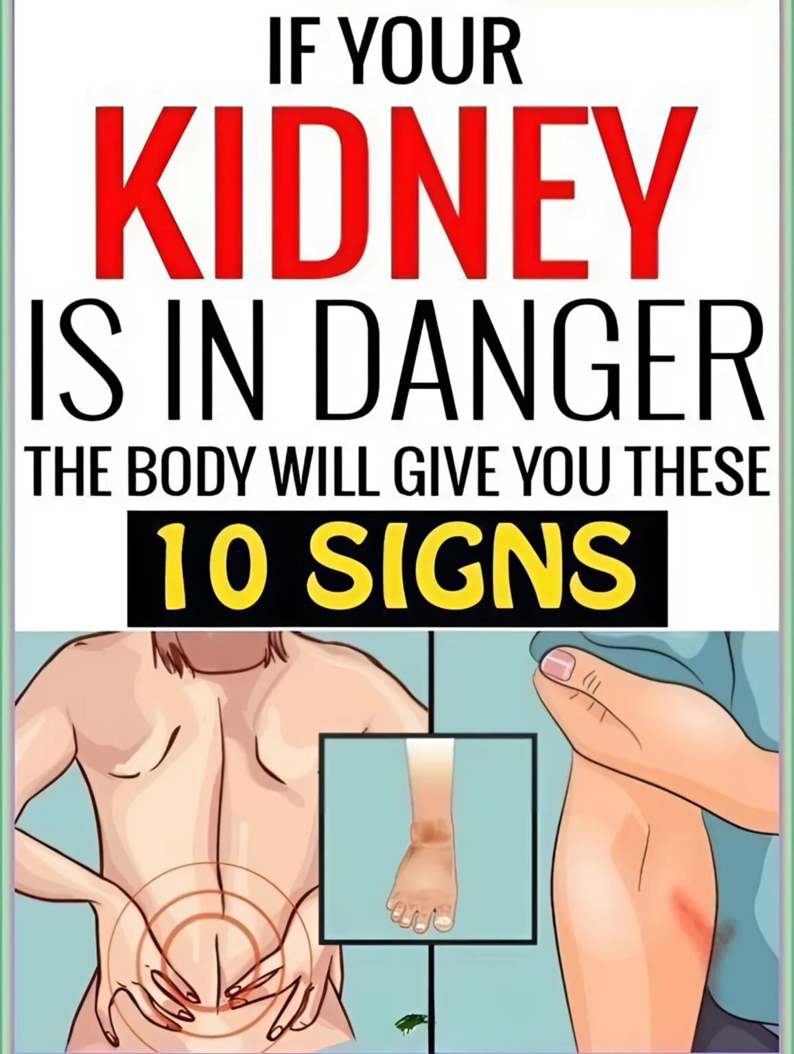 10 Warning Signs Your Kidneys May Be in Danger