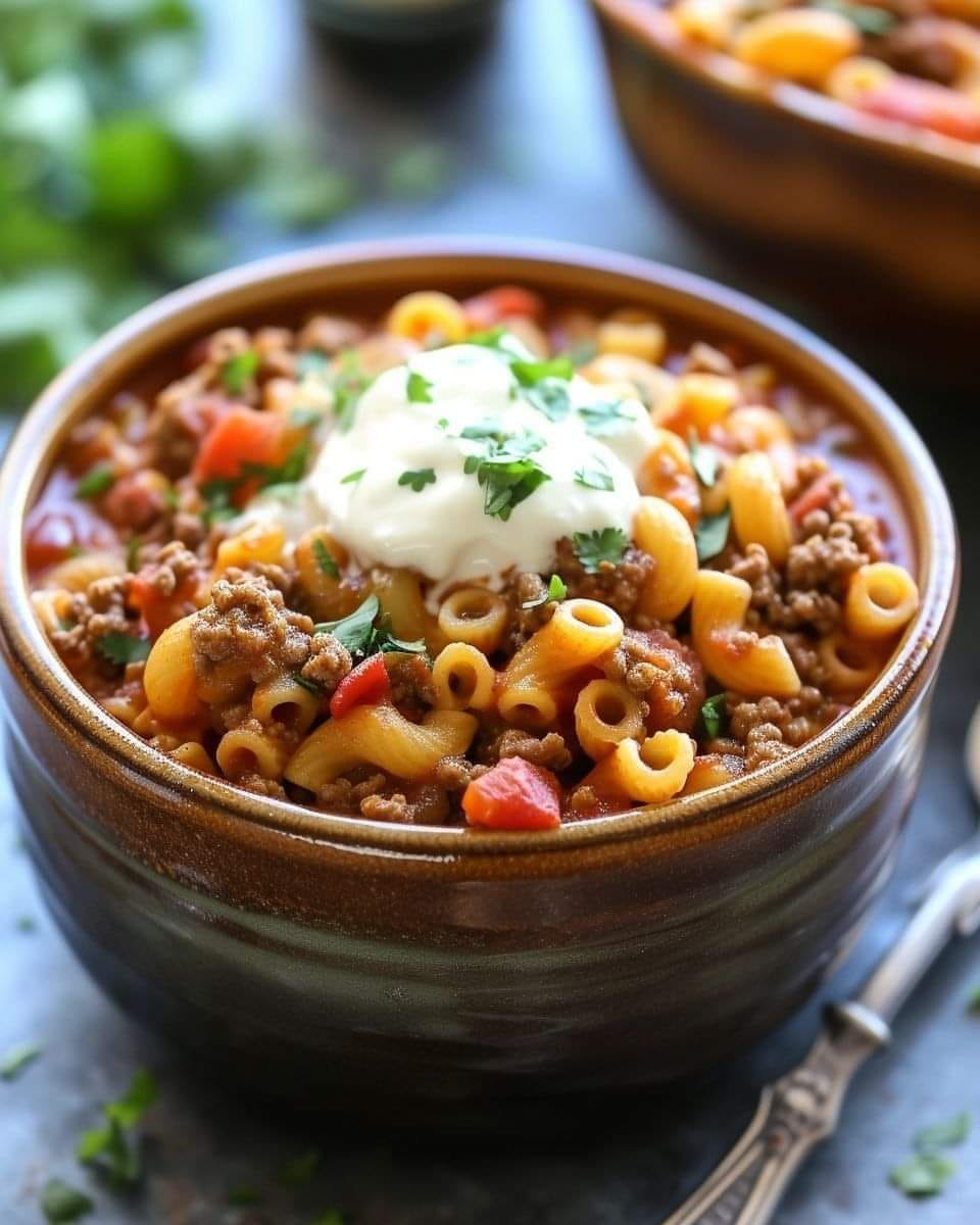 Slow Cooker Taco Pasta Ste