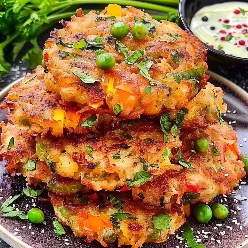 Crispy Vegetable Fritters