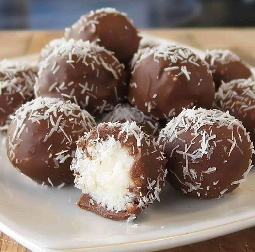 Vegan Coconut Truffles