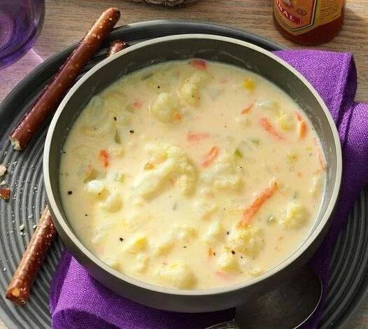 Vegan Cauliflower Soup Recipe