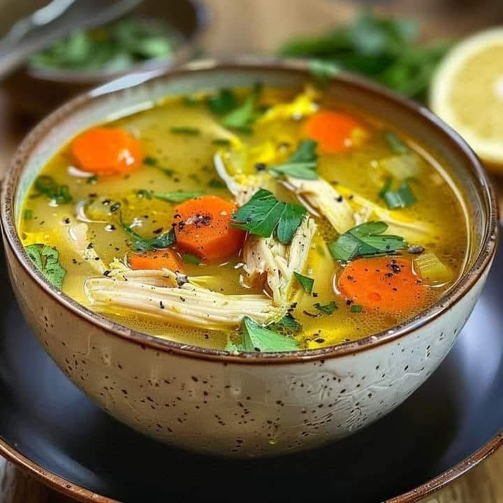 Anti-Inflammatory Turmeric Chicken Soup: A Healing and Comforting Meal