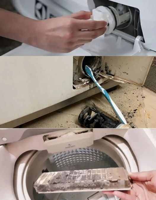 Turn on this hidden switch on the washing machine