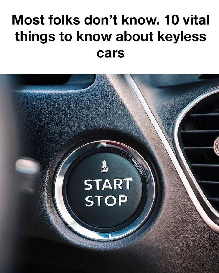 Keyless Cars: What You Need to Know