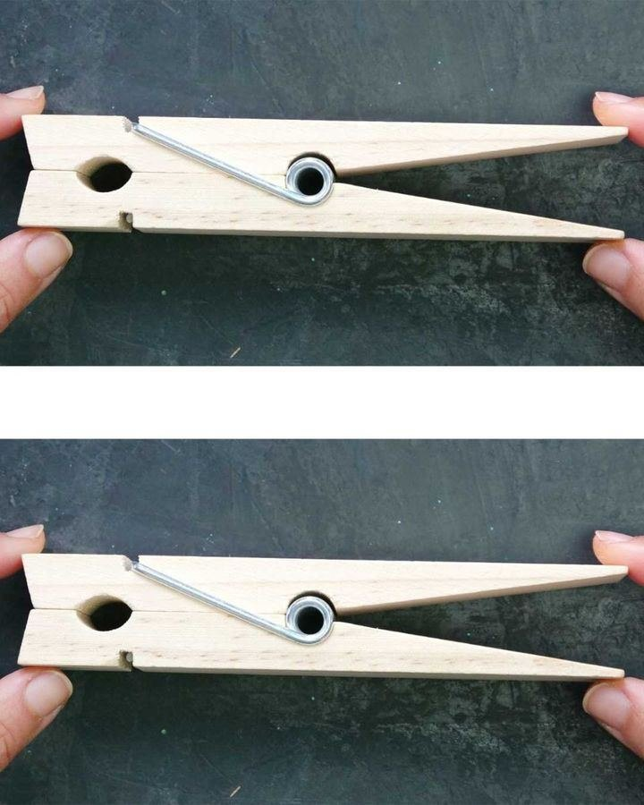 7 Genius Ways to Transform Your Front Door with Clothespins from Walmart