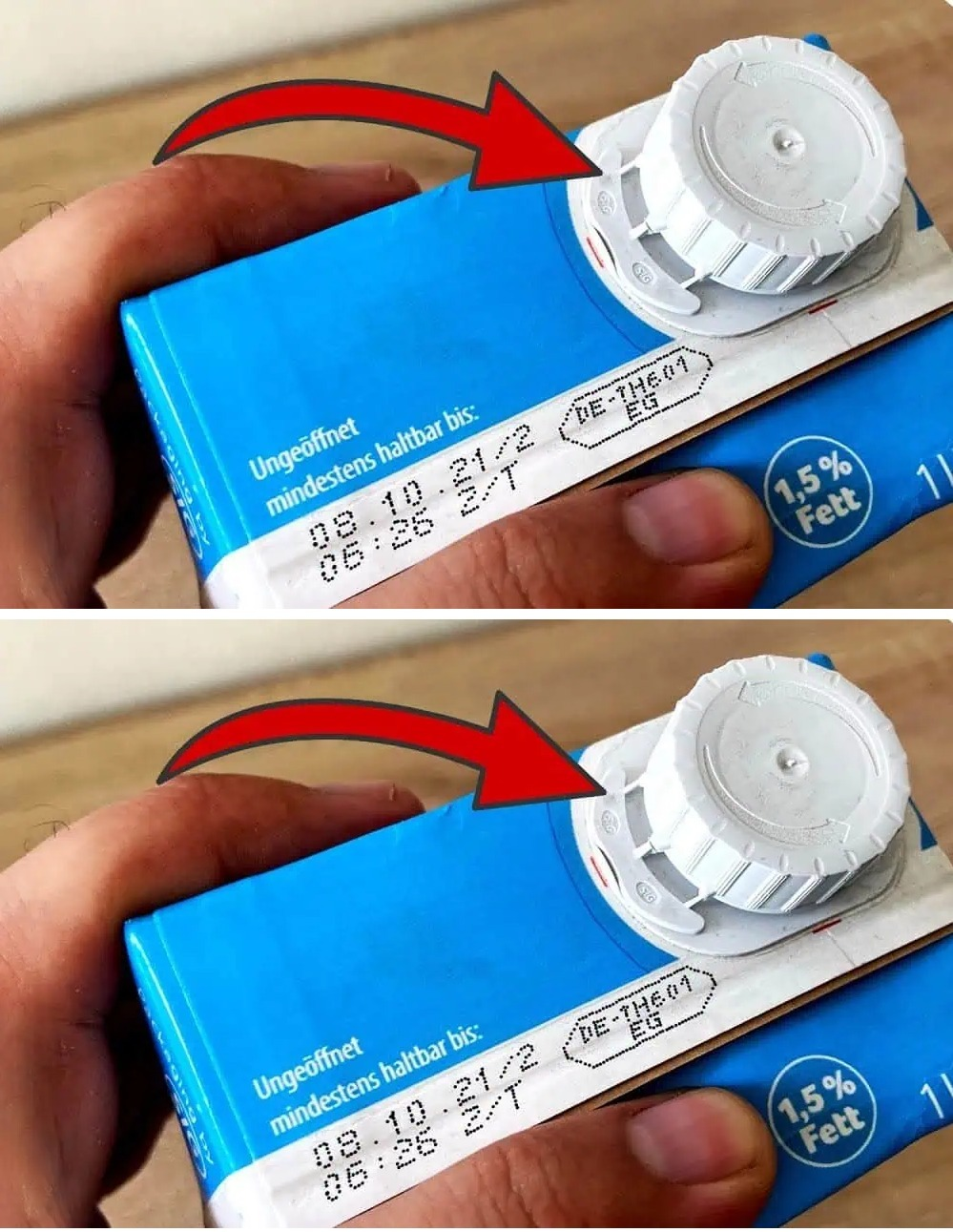 A simple trick with a milk or juice box, do you know it?