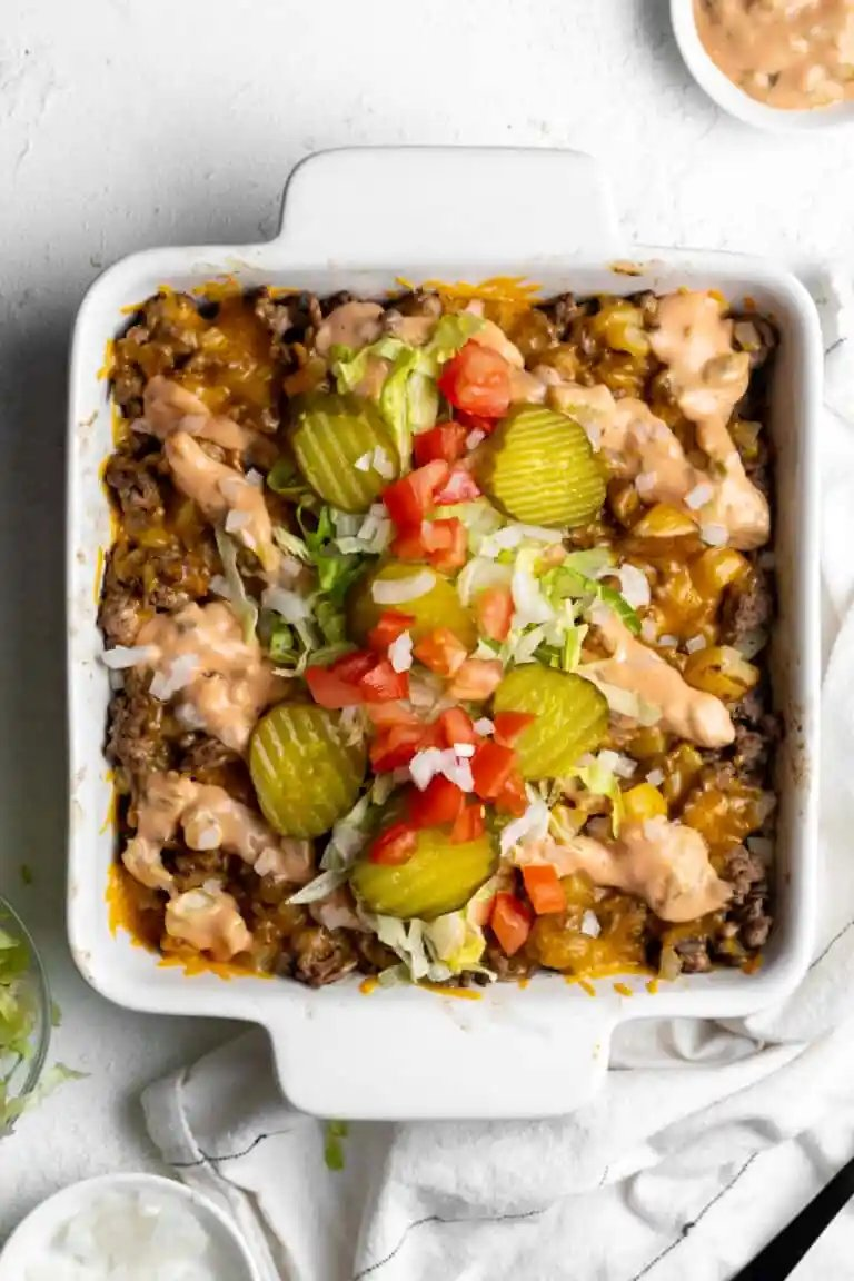 Instant Pot Big Mac Casserole