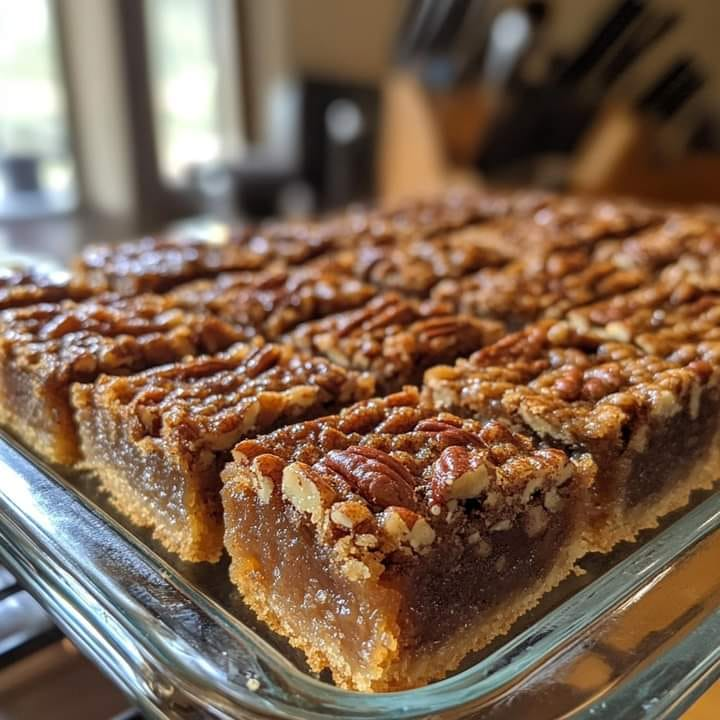 Lazy Girl Pecan Pie Bars