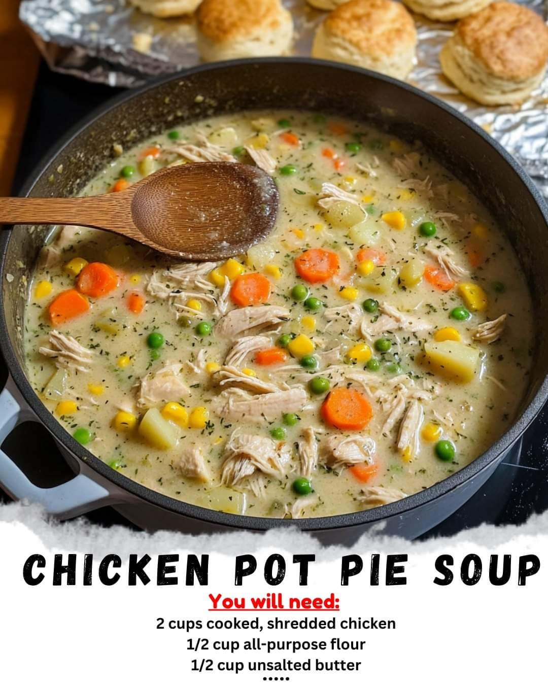 Chicken Pot Pie Soup