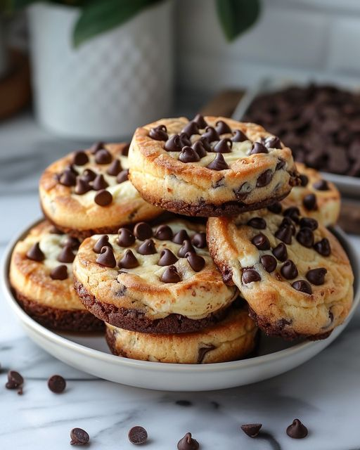 Chocolate Chip Cheesecake Cookies