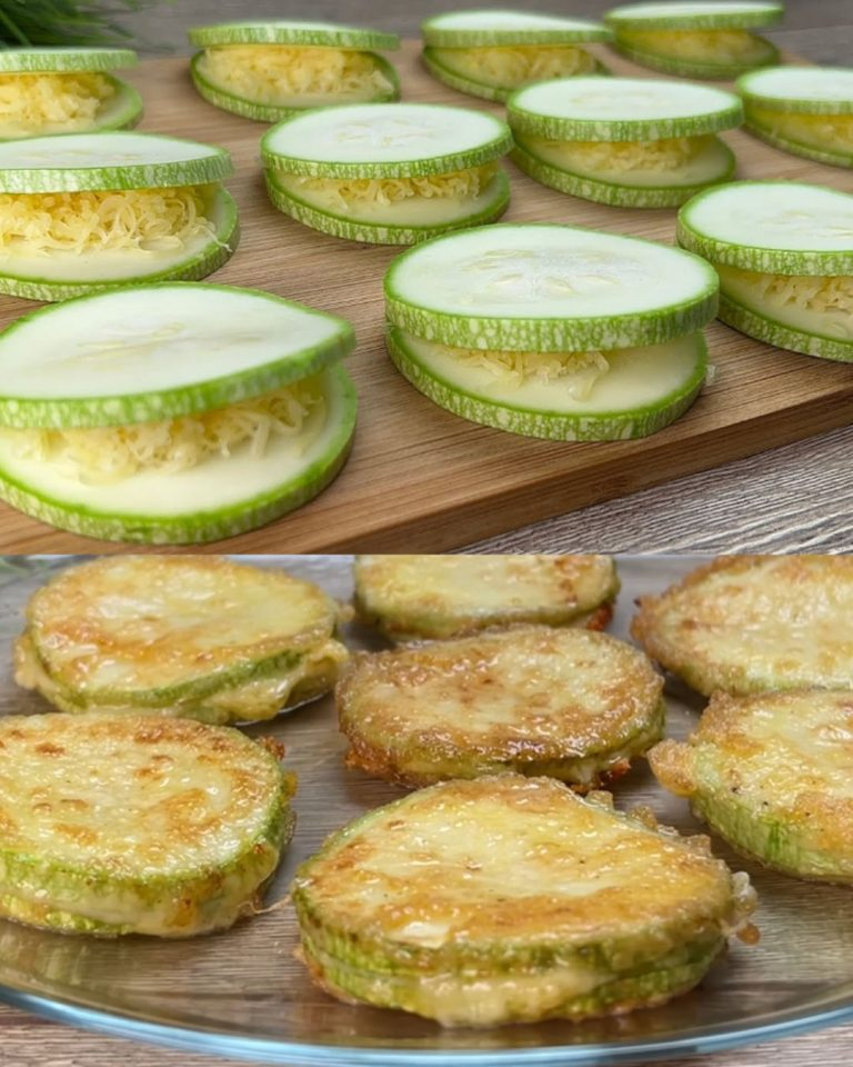 Cheesy Pan-Fried Zucchini Rounds