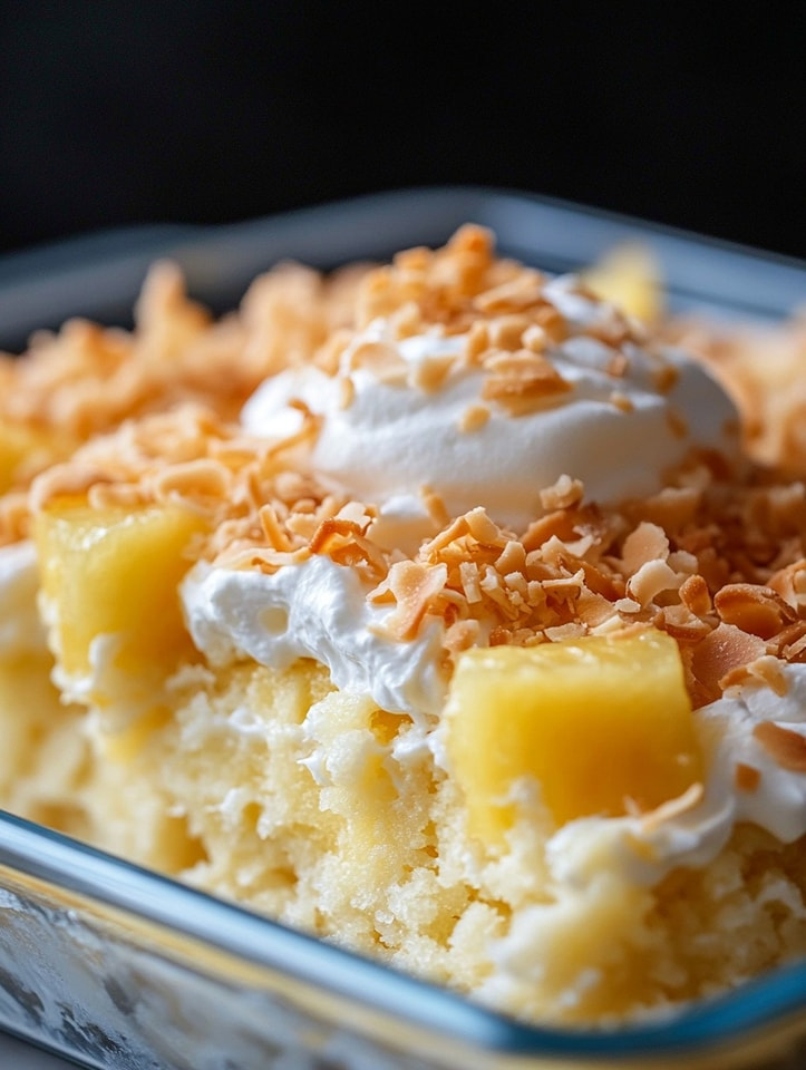 Pineapple Coconut Dream Cake