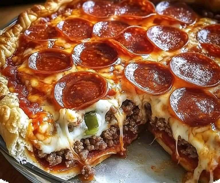 Deep-Dish Pizza Pie Recipe: A Hearty Slice of Comfort!