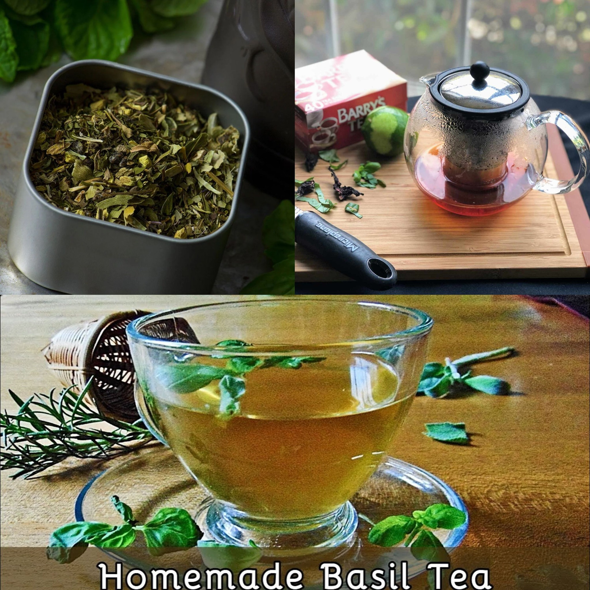 How to Make Basil Tea