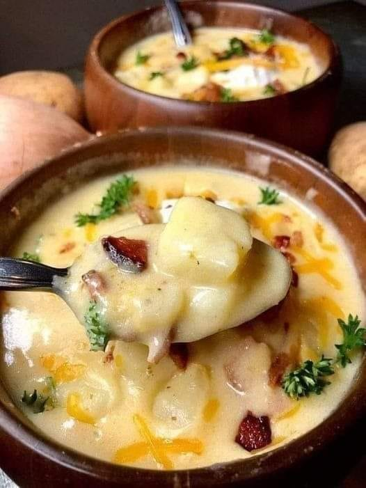 CREAMY POTATO SOUP RECIPE