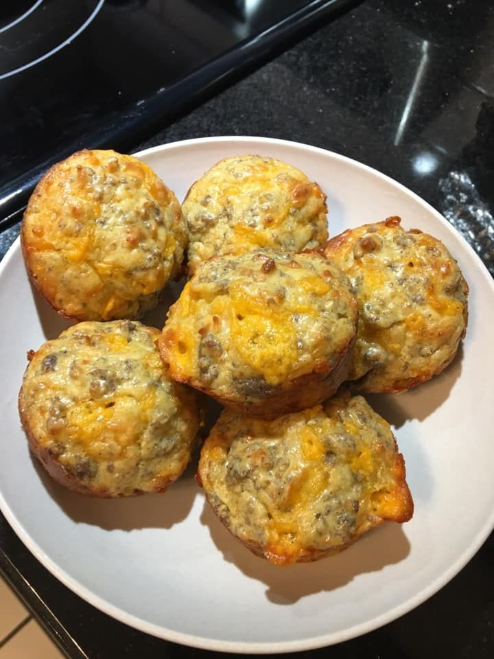 Sausage & Cheese Muffins