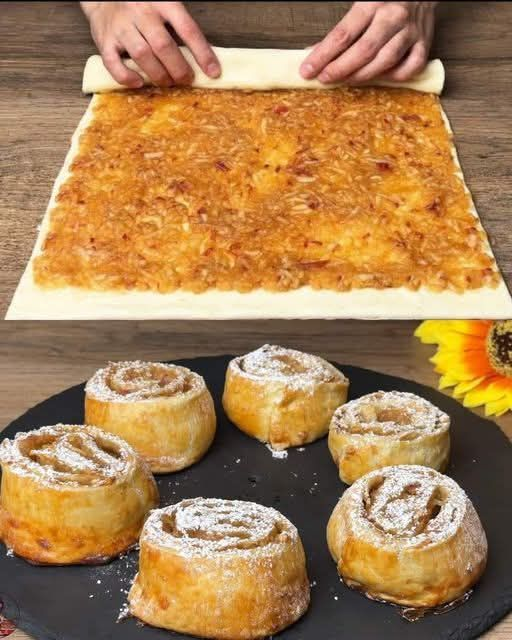 Quick and Easy Apple Puff Pastry Dessert