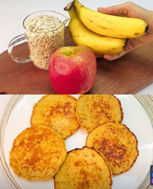 La recette parfaite : de délicieuses galettes d’avoine frites avec de la banane et du yaourt