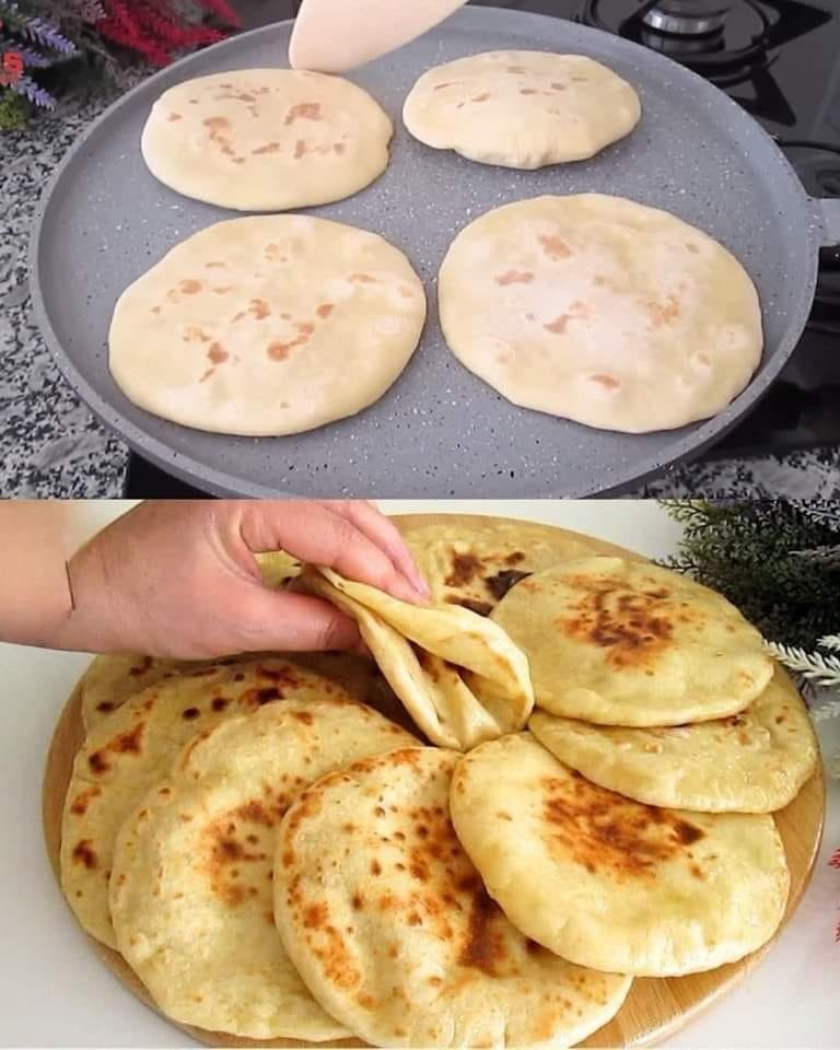 Bread in 10 minutes! No oven! This is the tastiest thing I’ve ever eaten! Anyone can do it.