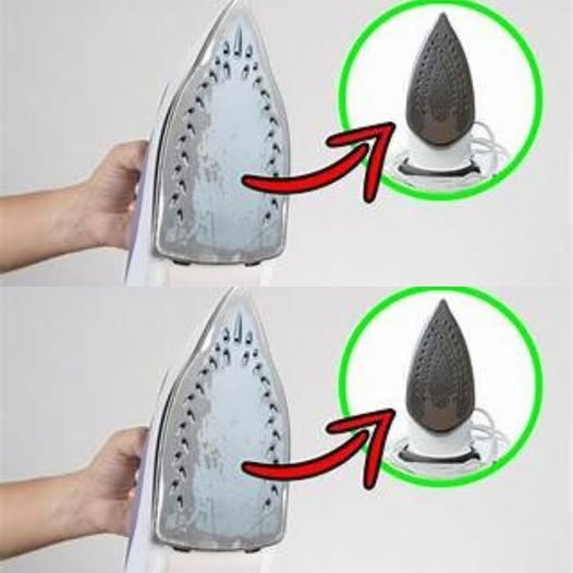 Dirty iron, the laundry method to clean it from top to bottom: it comes back as good as new