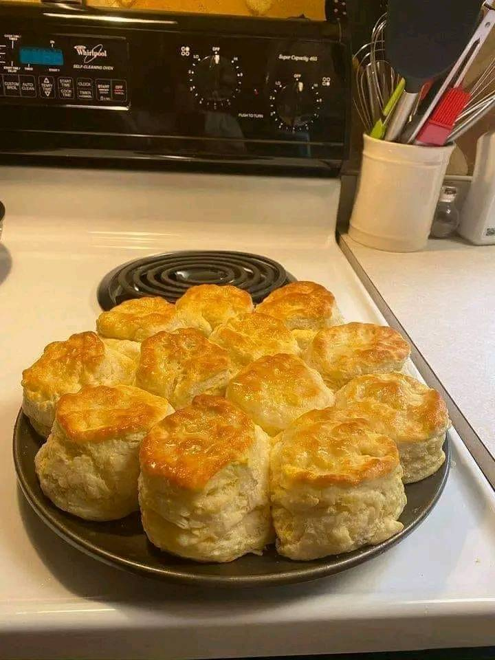 Homemade buttermilk biscuits