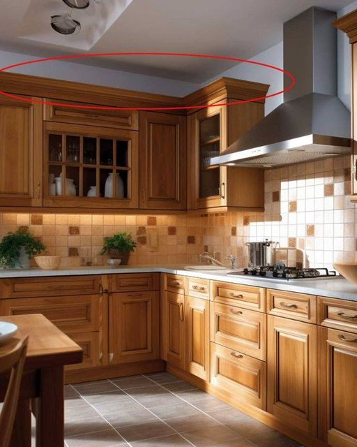 Most folks think the tops of kitchen cabinets are pointless. Here’s how to properly use them