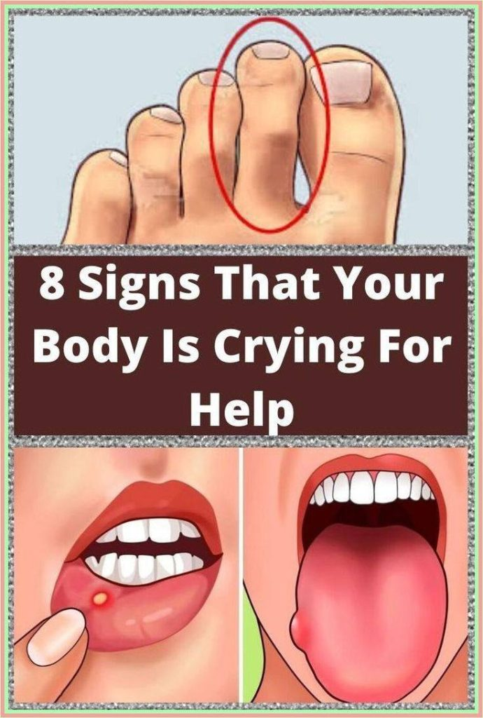 8 Signs That Your Body Is Crying Out For Help