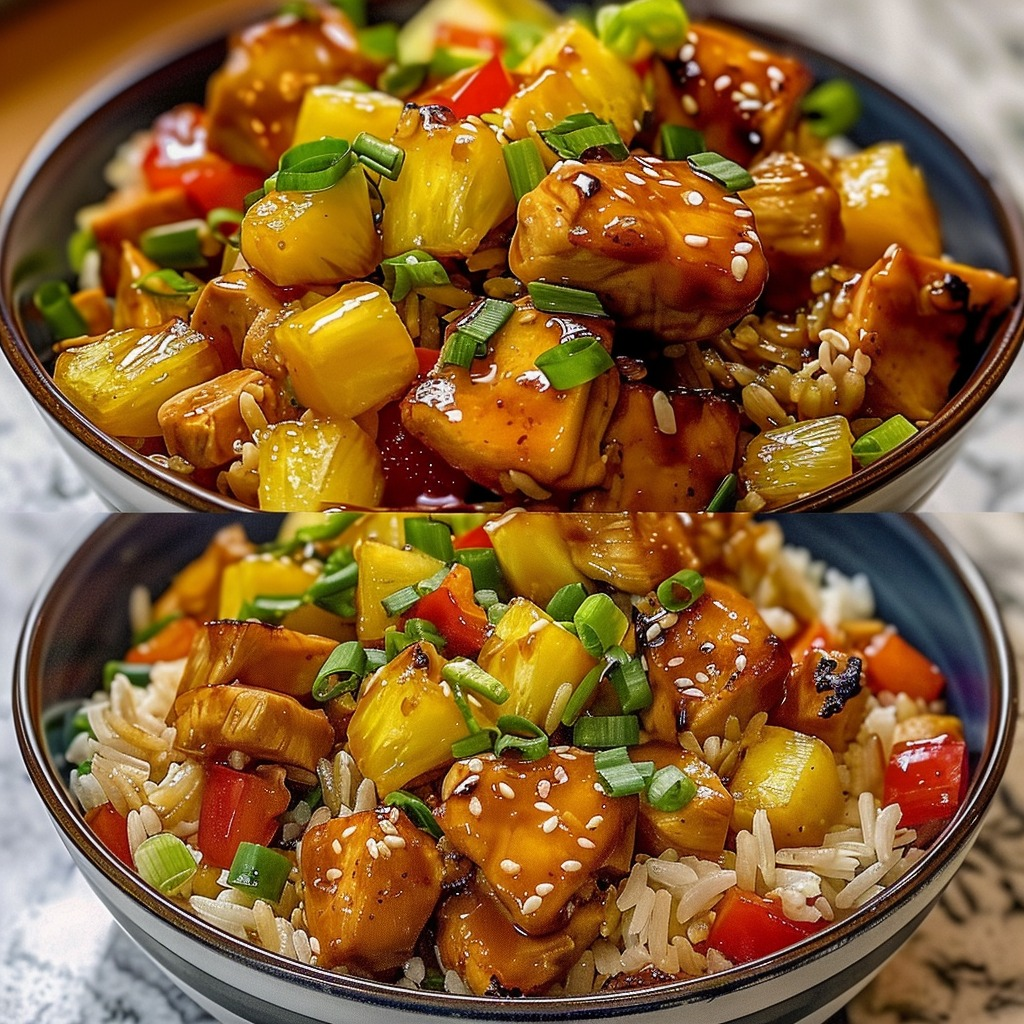 Pineapple Chicken and Rice