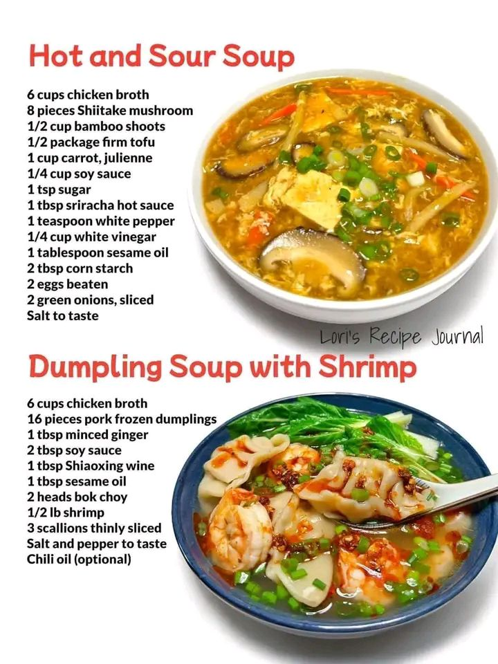 the perfect Asian soups