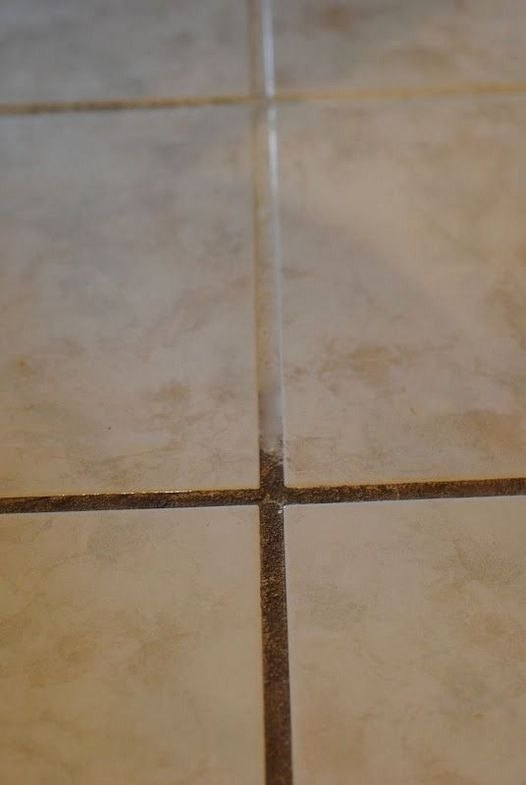 ONLY 3 INGREDIENTS NEEDED TO CLEAN GROUT AND TILES! Revitalize Your Grout! PLUS, hints on how to maintain a flawless finish!